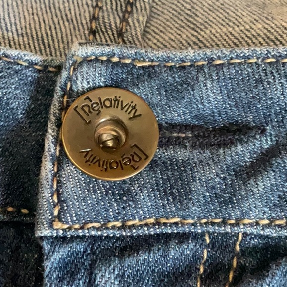 Relativity Women’s Denim Capri Jeans Size 18W - Picture 10 of 11